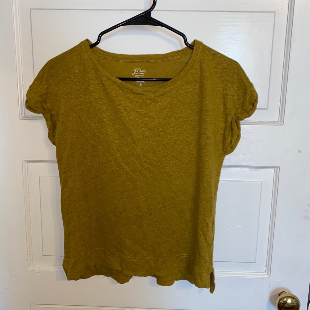 J. Crew Cropped Blouse